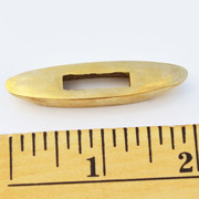 Solid Brass Guard #03 for Knife Making Finger Guard Build Handle Knives Custom